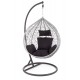 60-20622 EGGY garden chair black / grey DIOMMI V-CH-EGGY-FOT