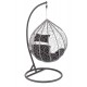 60-20622 EGGY garden chair black / grey DIOMMI V-CH-EGGY-FOT