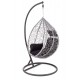 60-20622 EGGY garden chair black / grey DIOMMI V-CH-EGGY-FOT