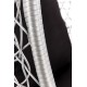 60-20622 EGGY garden chair black / grey DIOMMI V-CH-EGGY-FOT