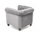 60-20644 ERIKSEN  leisure armchair grey / black DIOMMI V-CH-ERIKSEN-FOT-POPIELATY