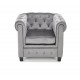60-20644 ERIKSEN  leisure armchair grey / black DIOMMI V-CH-ERIKSEN-FOT-POPIELATY