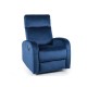 80-3008 FOTEL ROZKŁADANY OLIMP VELVET GRANATOWY BLUVEL 86