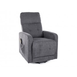 80-3824 FOTEL ROZKŁADANY OTUS II (FUNKCJA PIONIZACJI) CIEMNY SZARY BREGO 18