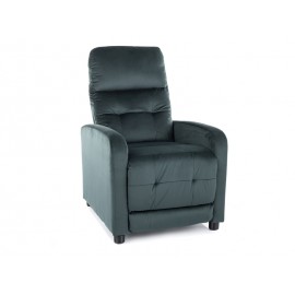 80-3831 FOTEL ROZKŁADANY OTUS VELVET ZIELONY BLUVEL 78