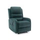 80-3180 FOTEL ROZKŁADANY PEGAZ M (FUNKCJA MASAŻU) VELVET ZIELONY BLUVEL 78