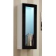 60-20154 Glazed cabinet VIGO WITR 90 white/black DIOMMI CAMA-VIGO-WITRYNA-90-SZKŁO-BI/CZ