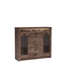 60-32875 INDIANAPOLIS cabinet I8 dark ash tree