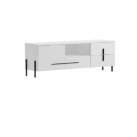 60-26354 JUSTINE TV stand white/ white hg