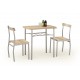 60-21416 LANCE table + 2 chairs color: sonoma oak DIOMMI V-CH-LANCE-ZESTAW-SONOMA