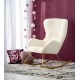 60-21428 LIBERTO leisure armchair cream / gold DIOMMI V-CH-LIBERTO-FOT-KREMOWY