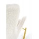 60-21428 LIBERTO leisure armchair cream / gold DIOMMI V-CH-LIBERTO-FOT-KREMOWY
