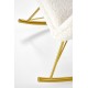 60-21428 LIBERTO leisure armchair cream / gold DIOMMI V-CH-LIBERTO-FOT-KREMOWY