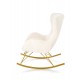 60-21428 LIBERTO leisure armchair cream / gold DIOMMI V-CH-LIBERTO-FOT-KREMOWY