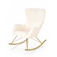 60-21428 LIBERTO leisure armchair cream / gold DIOMMI V-CH-LIBERTO-FOT-KREMOWY