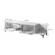 60-19769 MARMO TV STAND RTV 2D1S1K black DIOMMI CAMA-MARMO-RTV2D1S1K-CZARNY