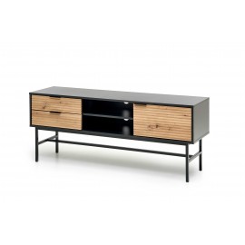 60-22487 MURANO RTV-1 TV-stand, color: artisan oak/black DIOMMI V-PL-MURANO-RTV-1