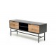 60-22487 MURANO RTV-1 TV-stand, color: artisan oak/black DIOMMI V-PL-MURANO-RTV-1