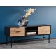 60-22487 MURANO RTV-1 TV-stand, color: artisan oak/black DIOMMI V-PL-MURANO-RTV-1