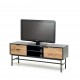 60-22487 MURANO RTV-1 TV-stand, color: artisan oak/black DIOMMI V-PL-MURANO-RTV-1