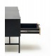 60-22487 MURANO RTV-1 TV-stand, color: artisan oak/black DIOMMI V-PL-MURANO-RTV-1
