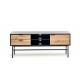 60-22487 MURANO RTV-1 TV-stand, color: artisan oak/black DIOMMI V-PL-MURANO-RTV-1