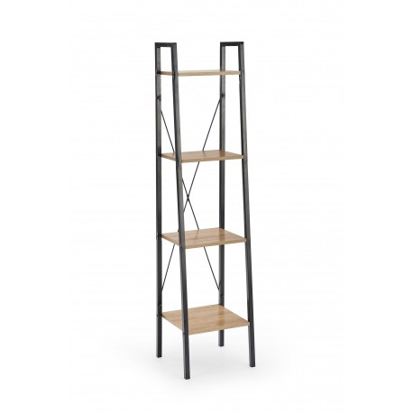 60-21585 NARVIK REG1 shelving DIOMMI V-CH-NARVIK-REG1-CZARNY/SONOMA