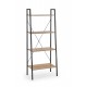 60-21587 NARVIK REG2 shelving DIOMMI V-CH-NARVIK-REG2-CZARNY/SONOMA