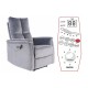 80-2106 NEPTUNE VELVET GRAY BLUVEL 14 FOLDING ARMCHAIR DIOMMI NEPTUNVSZ