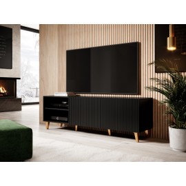 60-19853 PAFOS TV stand 150 2D2K black/black DIOMMI CAMA-PAFOS-RTV-150-CZ/CZ