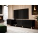 60-19857 PAFOS TV stand 200/4D black/black DIOMMI CAMA-PAFOS-RTV-200-CZ/CZ