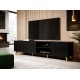 60-19857 PAFOS TV stand 200/4D black/black DIOMMI CAMA-PAFOS-RTV-200-CZ/CZ