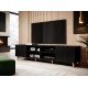 60-19857 PAFOS TV stand 200/4D black/black DIOMMI CAMA-PAFOS-RTV-200-CZ/CZ