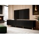 60-19857 PAFOS TV stand 200/4D black/black DIOMMI CAMA-PAFOS-RTV-200-CZ/CZ