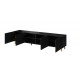 60-19857 PAFOS TV stand 200/4D black/black DIOMMI CAMA-PAFOS-RTV-200-CZ/CZ