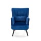60-22637 PAGONI chair color: dark blue / black DIOMMI V-PL-PAGONI-FOT-GRANATOWY