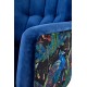 60-22637 PAGONI chair color: dark blue / black DIOMMI V-PL-PAGONI-FOT-GRANATOWY