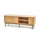 60-22709 SMART RTV-1 TV-stand color: natural oak/black DIOMMI V-PL-SMART-RTV-1