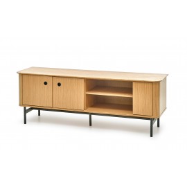 60-22709 SMART RTV-1 TV-stand color: natural oak/black DIOMMI V-PL-SMART-RTV-1