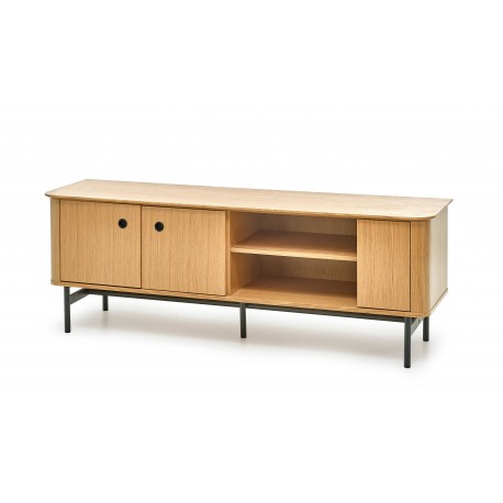 60-22709 SMART RTV-1 TV-stand color: natural oak/black DIOMMI V-PL-SMART-RTV-1