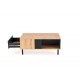 60-29352 SONIA coffe table, artisan oak / black