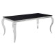 80-2233 TABLE PRINCE BLACK/CHROME 180X90 DIOMMI PRINCECCH180