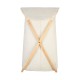 02-18627 ESTIA ΚΑΛΑΘΙ ΑΠΛΥΤΩΝ BAMBOO ESSENTIALS 40x40x70cm ΜΕ ΘΗΚΗ ΠΟΛΥΕΣΤΕΡΑ ΠΤΥΣΣΟΜΕΝΟ ΜΠΕΖ