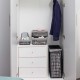02-28077 ESTIA ΚΑΛΑΘΙ ΑΠΛΥΤΩΝ NEST 37x22x55cm 2 ΘΕΣΕΩΝ ΜΑΥΡΟ