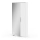 0171.CB40 Ebony παπουτσοθήκη 83x24x178εκ. Matt White Λευκό Ματ 83x24εκ. Ύψος : 178εκ.