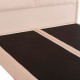 ΚΡEΒΑΤΙ ΔΙΠΛΟ NESTOR HM715 ΜΠΕΖ ΒΕΛΟΥΔΟ ΓΙΑ ΣΤΡΩΜΑ 160x200εκ.