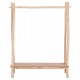 ΕΠΙΠΛΟ ΕΙΣΟΔΟΥ PERL HM9911 ΚΛΑΔΙΑ ΞΥΛΟΥ TEAK-ΦΥΣΙΚΟ 130,5x53x130Υεκ.