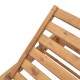 363-000012 Ξαπλώστρα Zalka pakoworld L1 σε καρυδί απόχρωση 66x197x28εκ