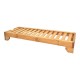 363-000013 Ξαπλώστρα Zalka pakoworld L1 σε φυσική απόχρωση 66x197x28εκ