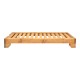 363-000013 Ξαπλώστρα Zalka pakoworld L1 σε φυσική απόχρωση 66x197x28εκ